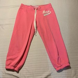 Light pink Aeropostale sweatpants
